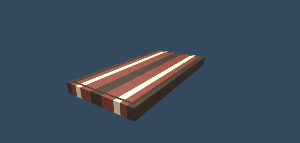 Curly Maple Pinstripe