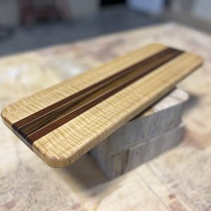 Curly Maple Center Stripe Board by Texas Wood Goods