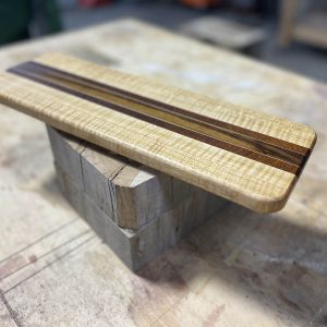 Curly Maple Center Stripe Board by Texas Wood Goods