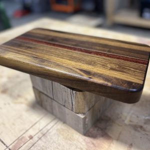 Walnut Padauk Stripe Board by Texas Wood Goods