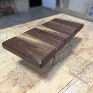 Walnut Sapwood Diagonal Board by Texas Wood Goods